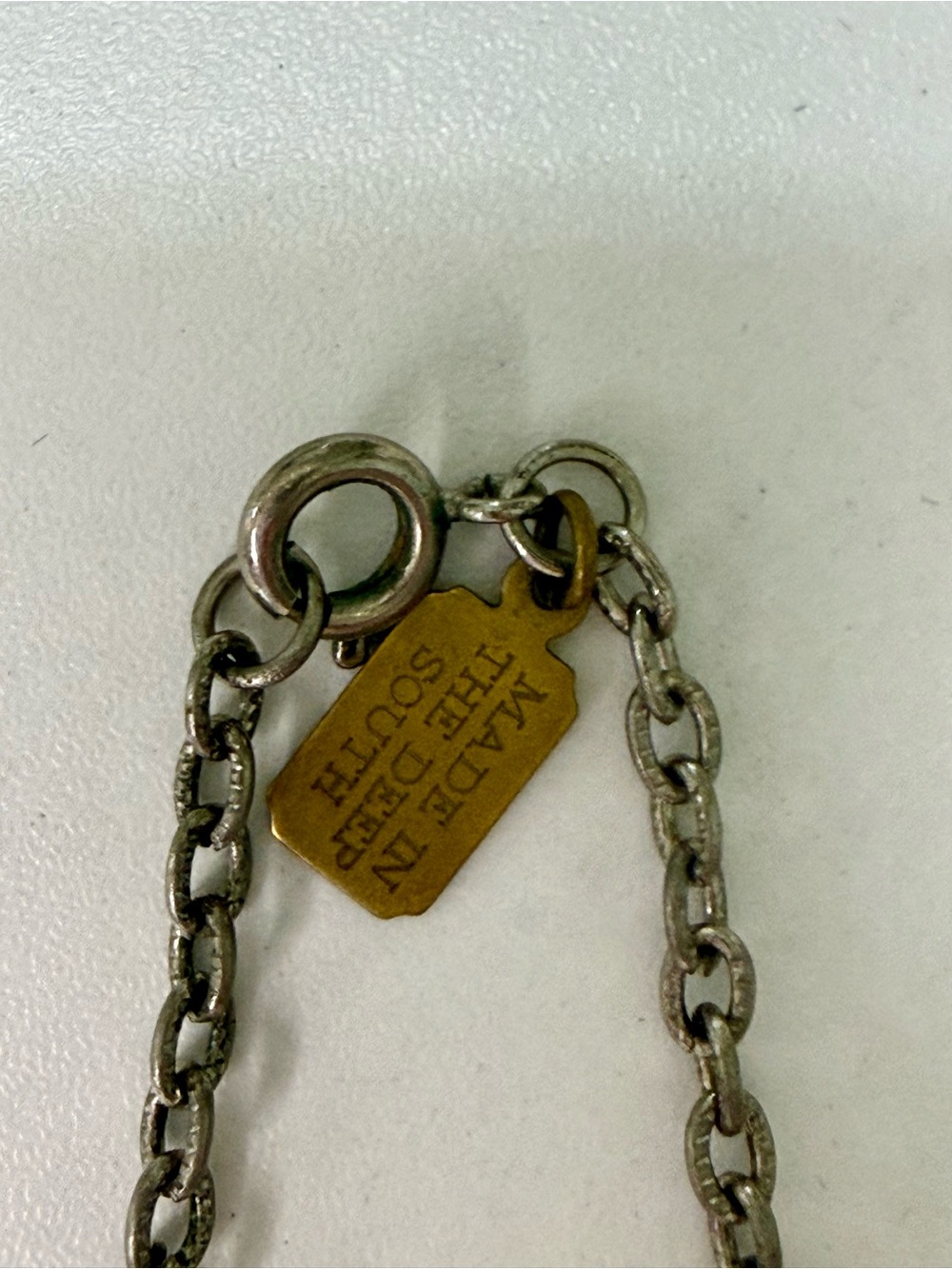Made in the Deep South Reclaimed Antique Necklace - Picture 3 of 5